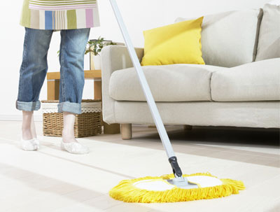 Clean floor